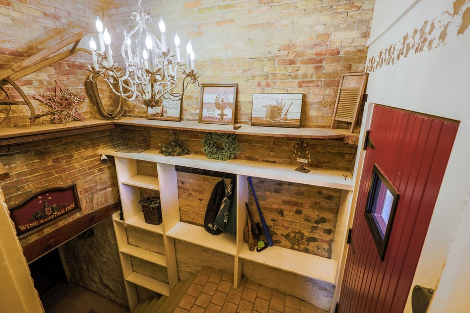 Inside of the main entryway