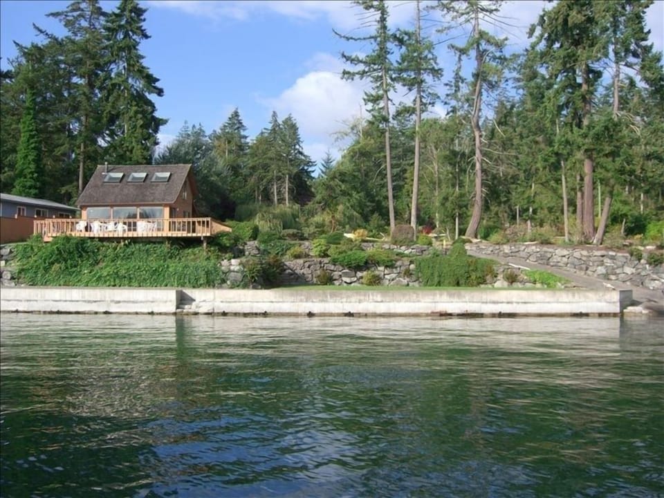 Beach House from Puget Sound