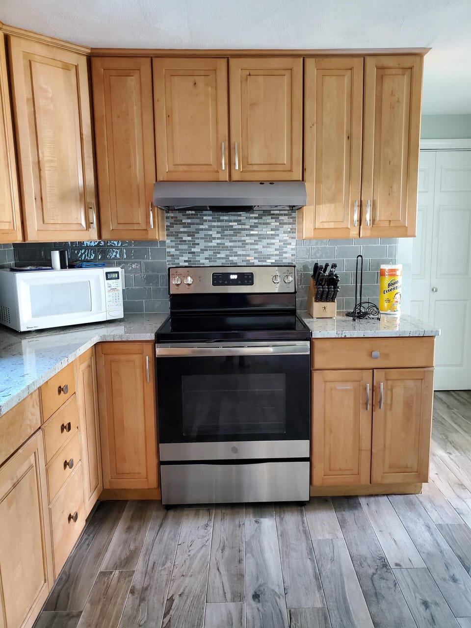 Newly renovated kitchen