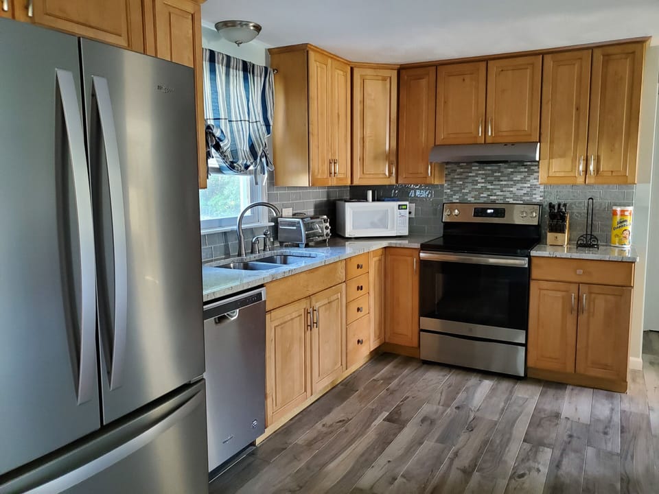 Newly renovated kitchen