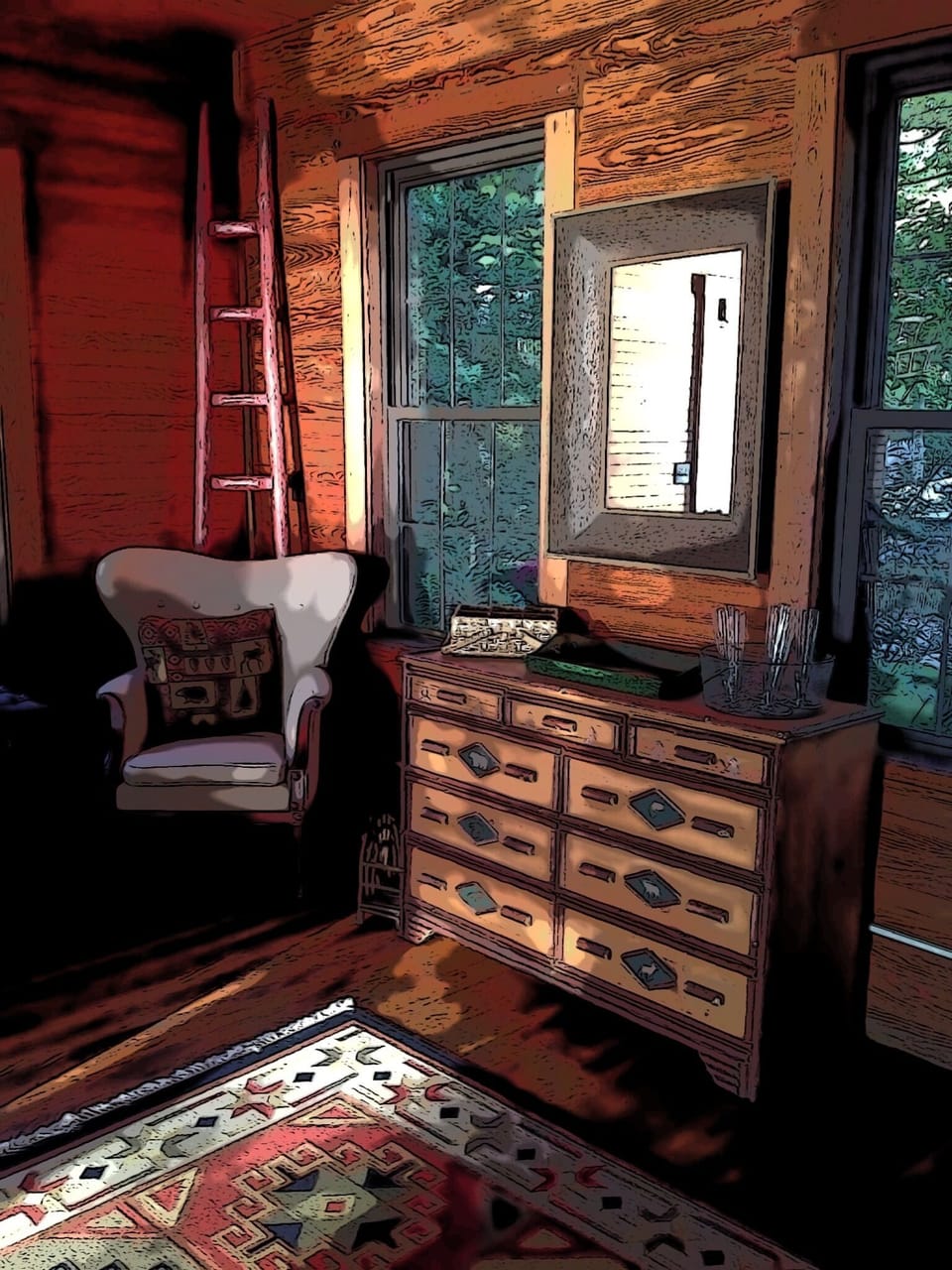 Another view of the Dining Room