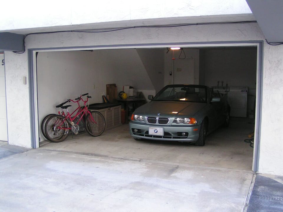 Attached garage is very convenient