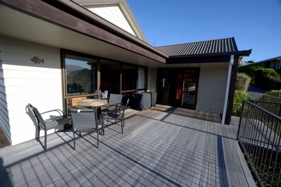 Front deck with BBQ