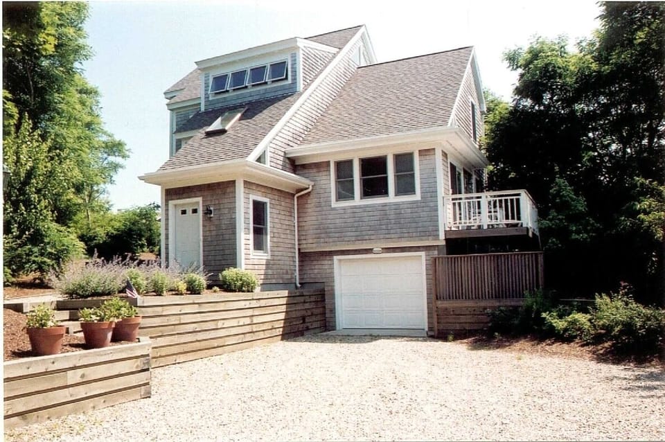 House Front and parking for up to 4 vehicles