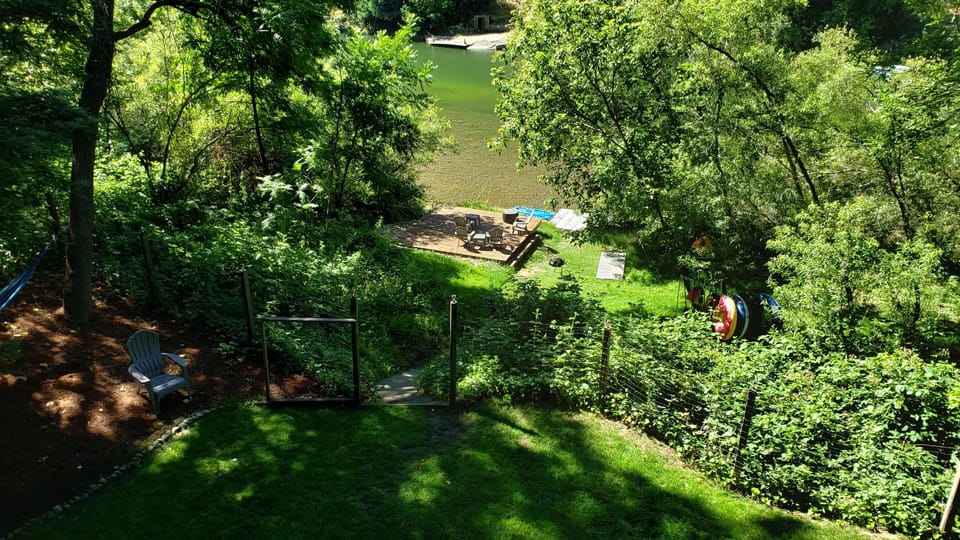 Summer View from the deck.