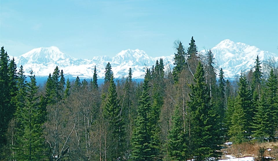 Views of the Alaska Range