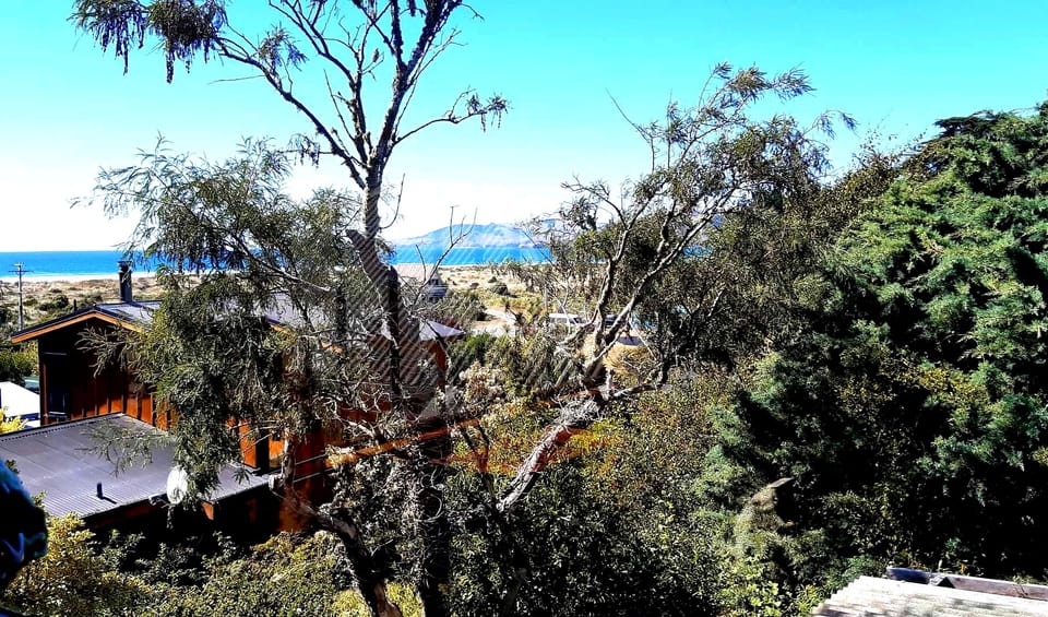 View from the upstairs windows looking toward Warrington Beach