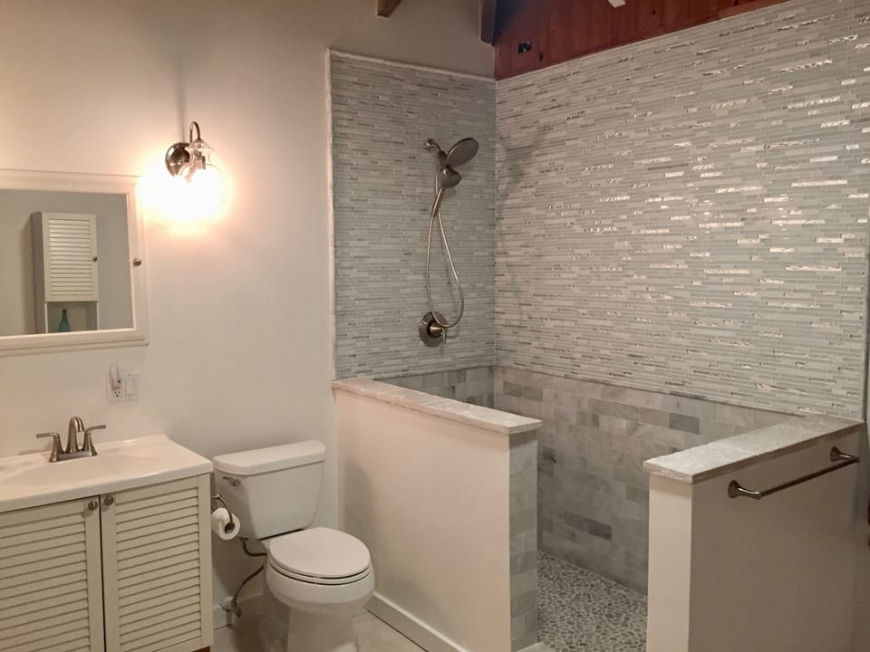 BRAND NEW upstair bathroom is amazing