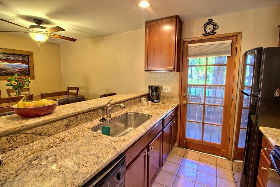 Kitchen into back patio