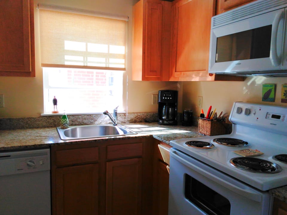 we provide basic staples such as condiments, sugar, flour, oil, spices