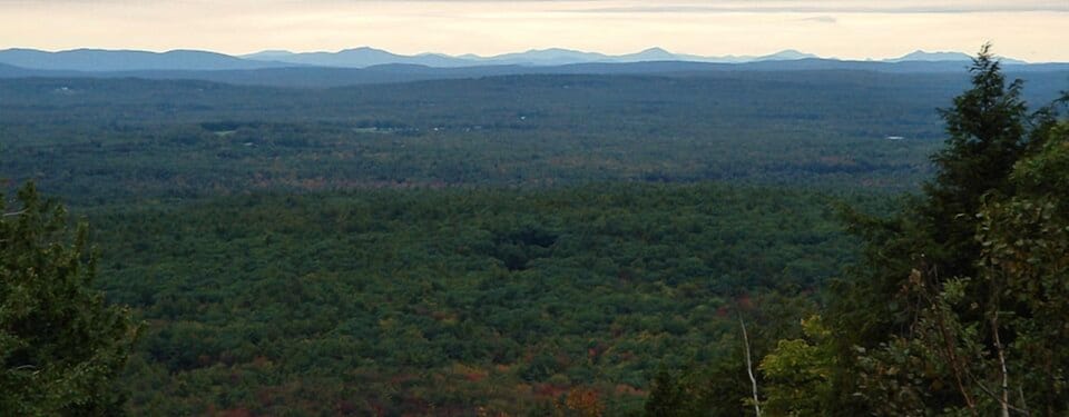 Mt Agamenticus, a favorite hiking spot (followed by hot dogs from Flo's!)