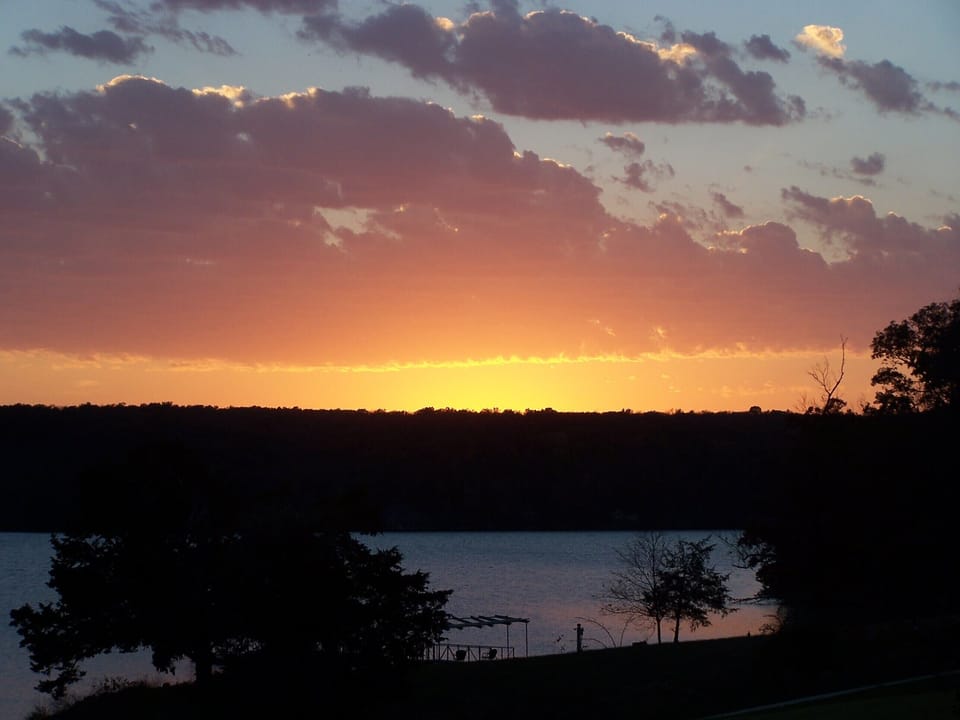 Just one of the many beautiful sunsets...
