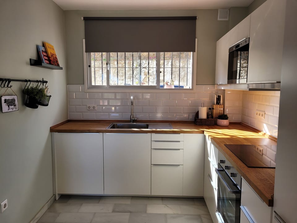 The kitchen.
