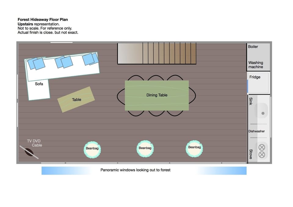 Upstairs floorpan