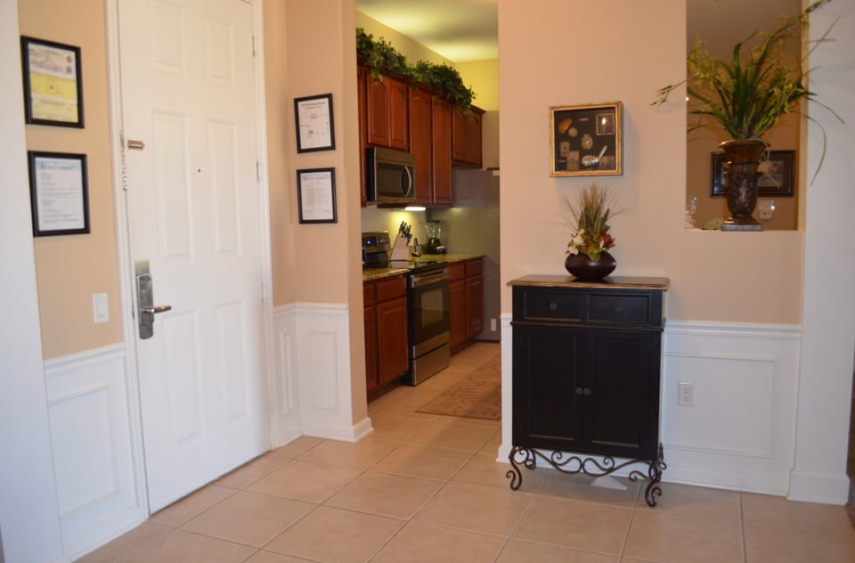 Entrance to the condo