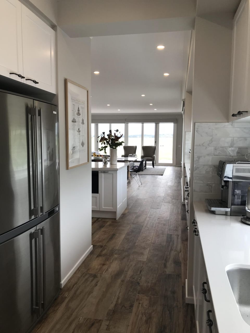 Enjoy a spacious kitchen with pantry, butlers pantry, large island bench: