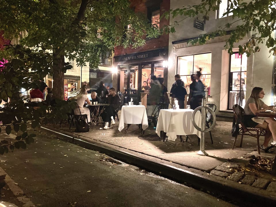 Outdoor dining