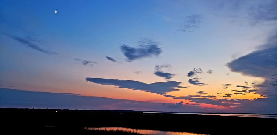Grey's beach sunset
