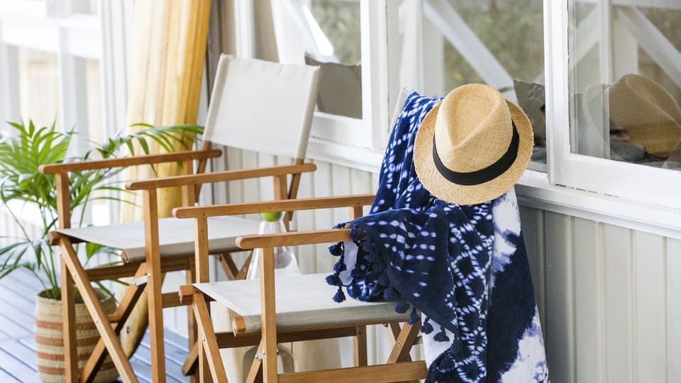 Front verandah at Beach Shack 67