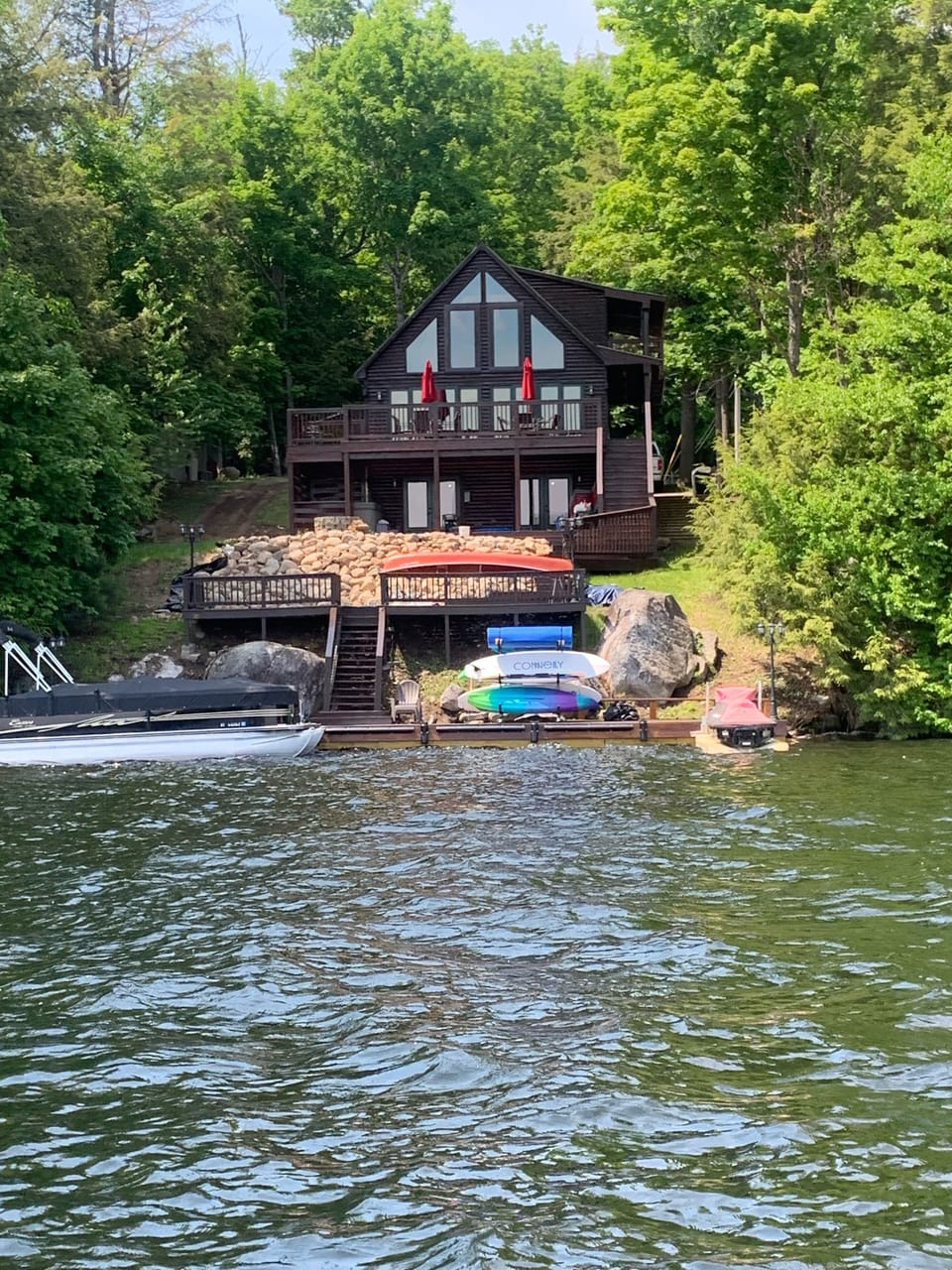 Waterfront ADK Home - Great Location, updated, beautiful House in Webb