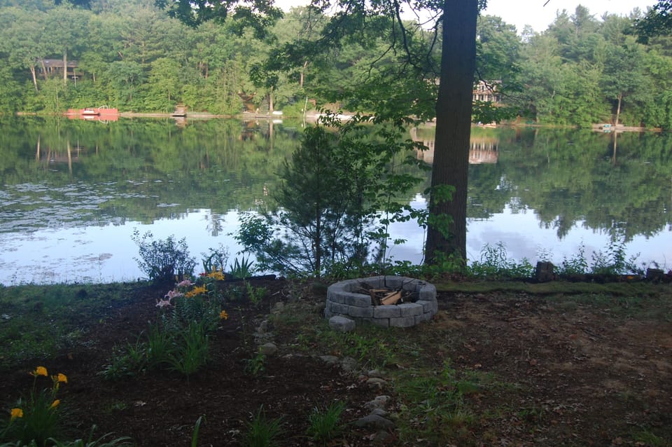 Light a fire in the fire pit and roast marshmallows, sing songs or just enjoy