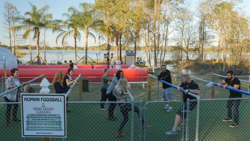 Human Foosball Lakeside!