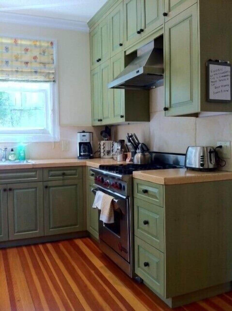 Kitchen with Wolf range and oven