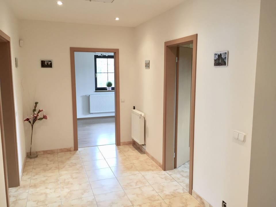 Second floor: 4 bedrooms, one large bathroom and one separate WC