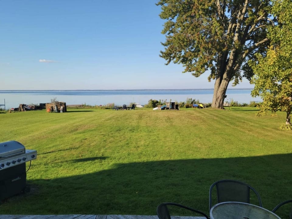 View from deck