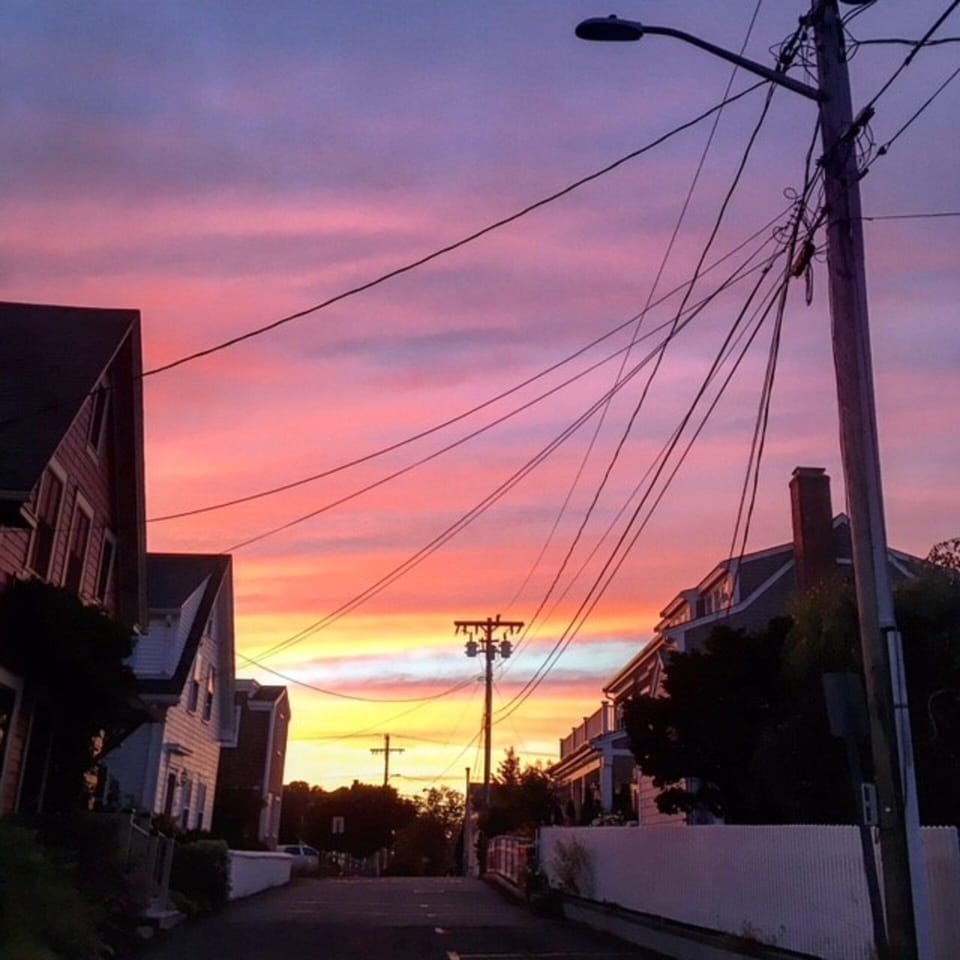 Street Sunset