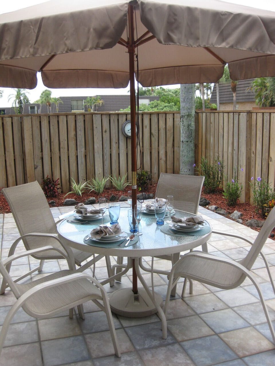 Outdoor patio