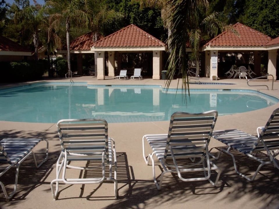 Community pool just around the corner