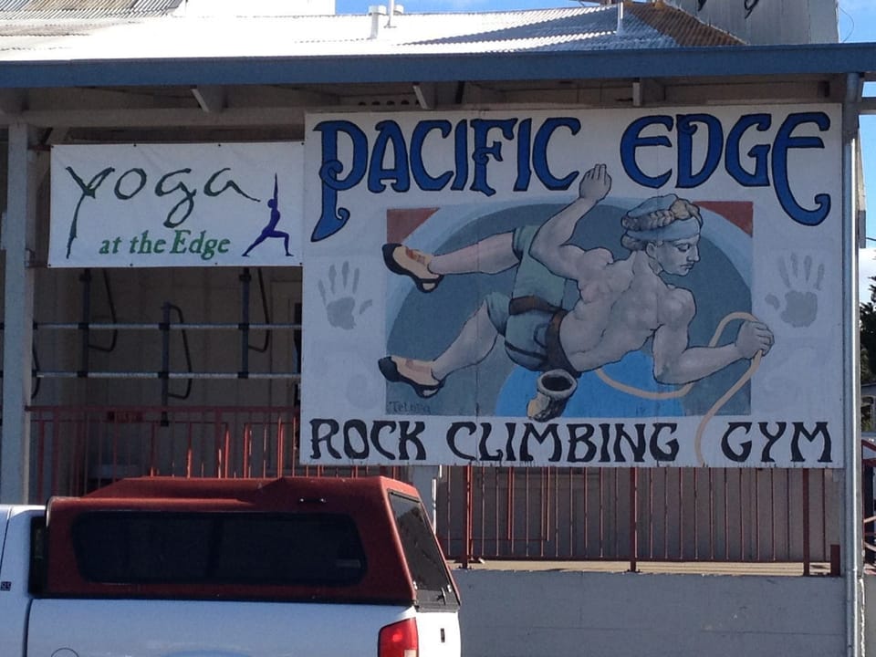 Climbing gym with fitness classes and gym available for you down the street