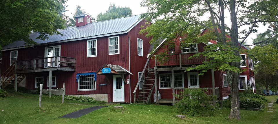 Continuous architecture': Apt on left, Nordic center below it, house far right.