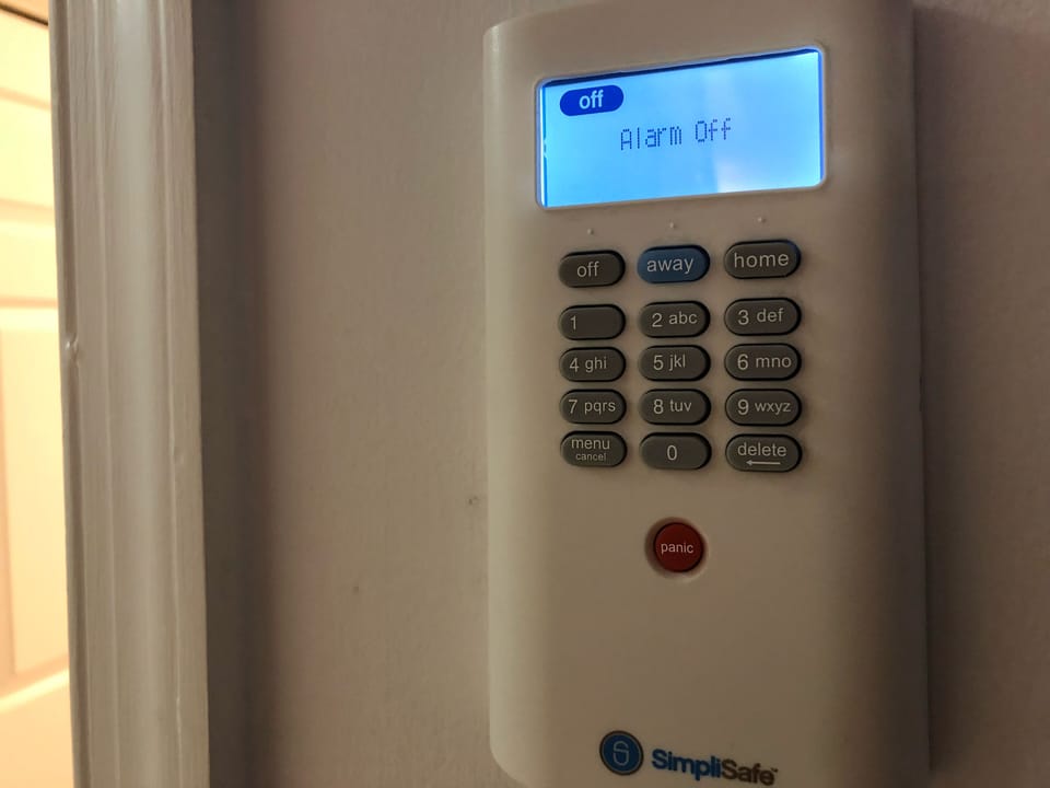 Let me know if you feel better using the security system,good safe neighborhood 