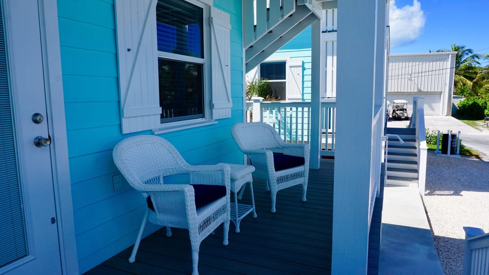 Enjoy the Ocean Breezes on the Covered Porch 