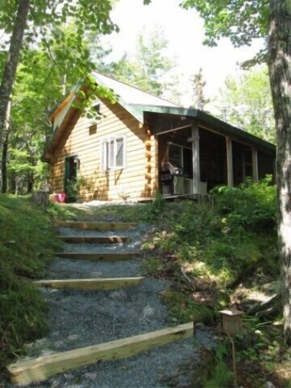 Main Cabin from Seaside Path
