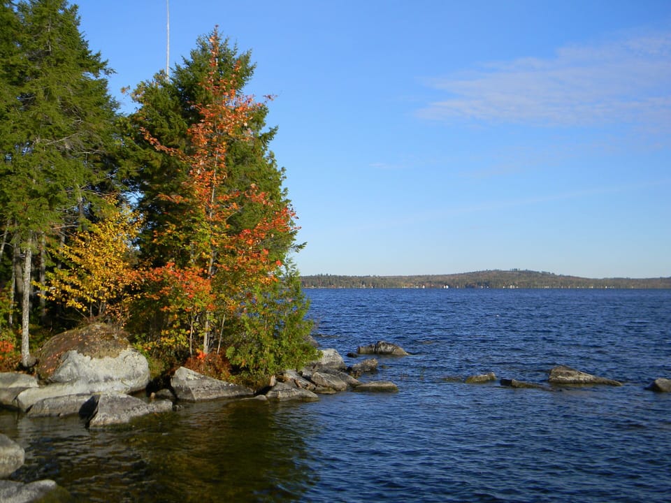 Enjoy the views of lake From Deck
