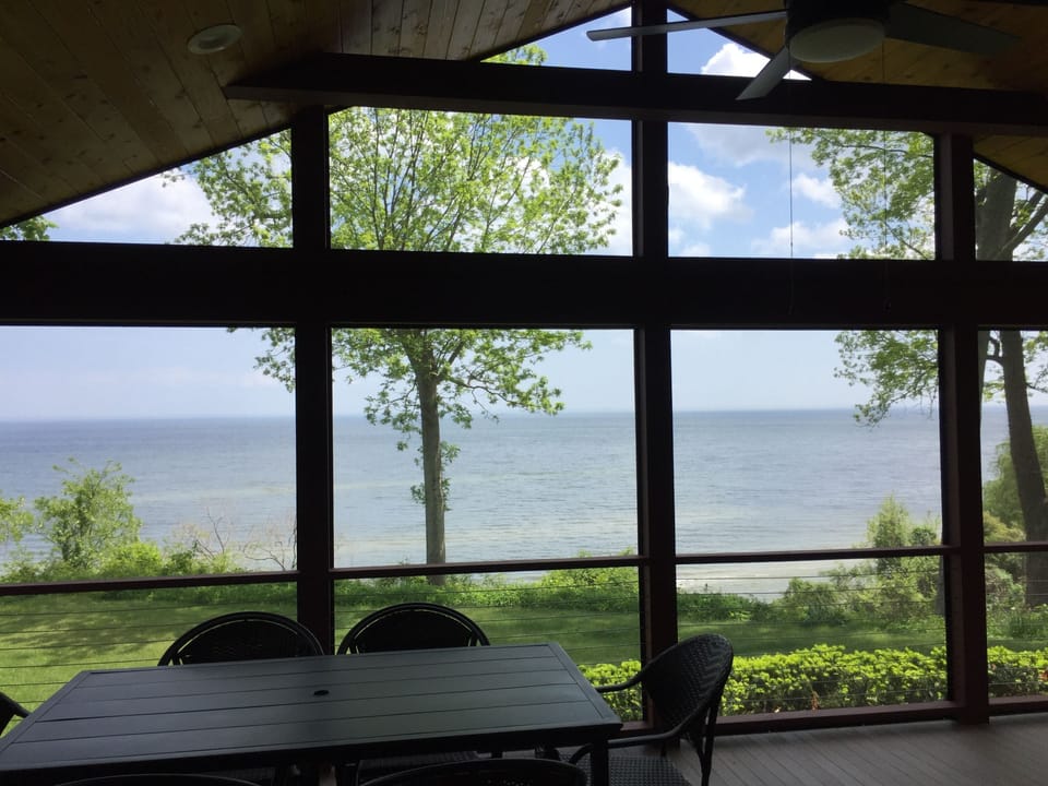 view from porch