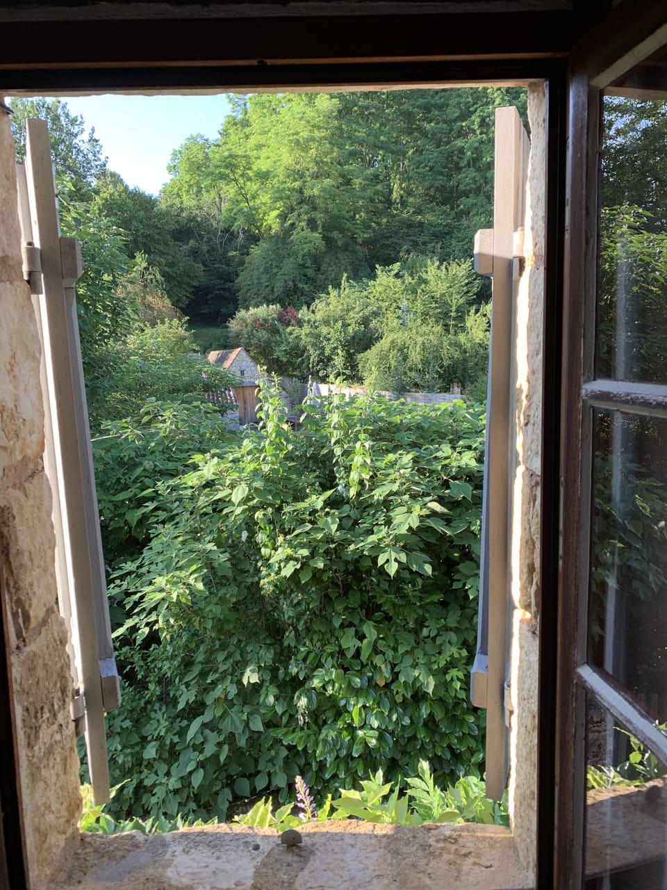 View from master bedroom