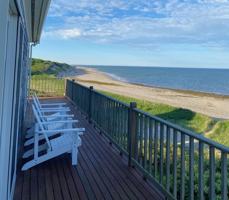 Peaceful deck to enjoy the water views