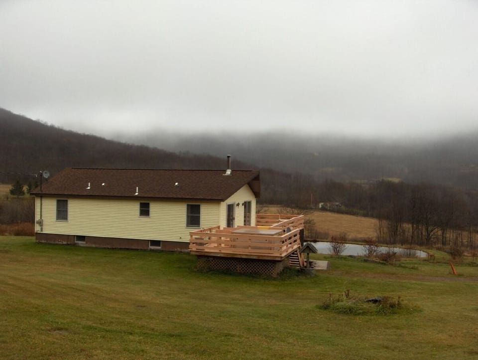 rear view of property