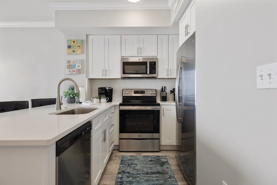 Stainless steel appliances