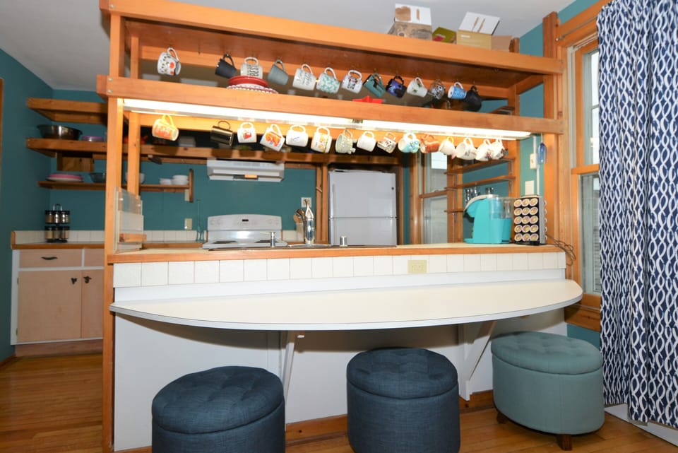second floor kitchen