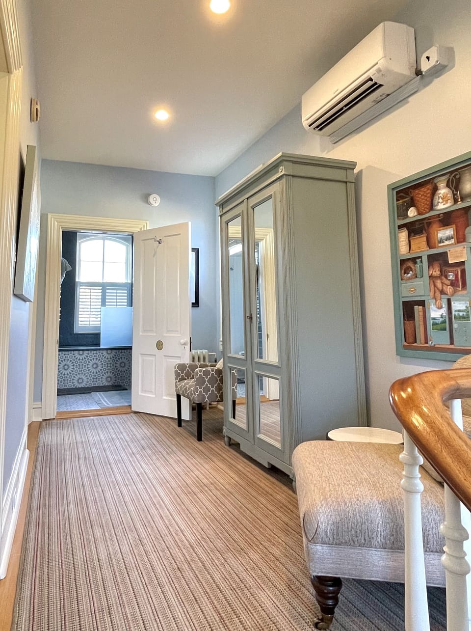 third floor view from stairs 