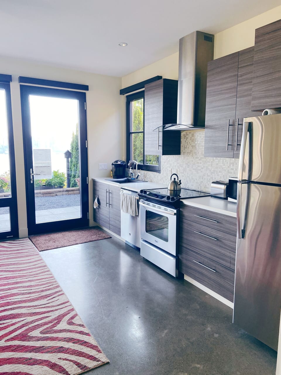 Kitchen area.