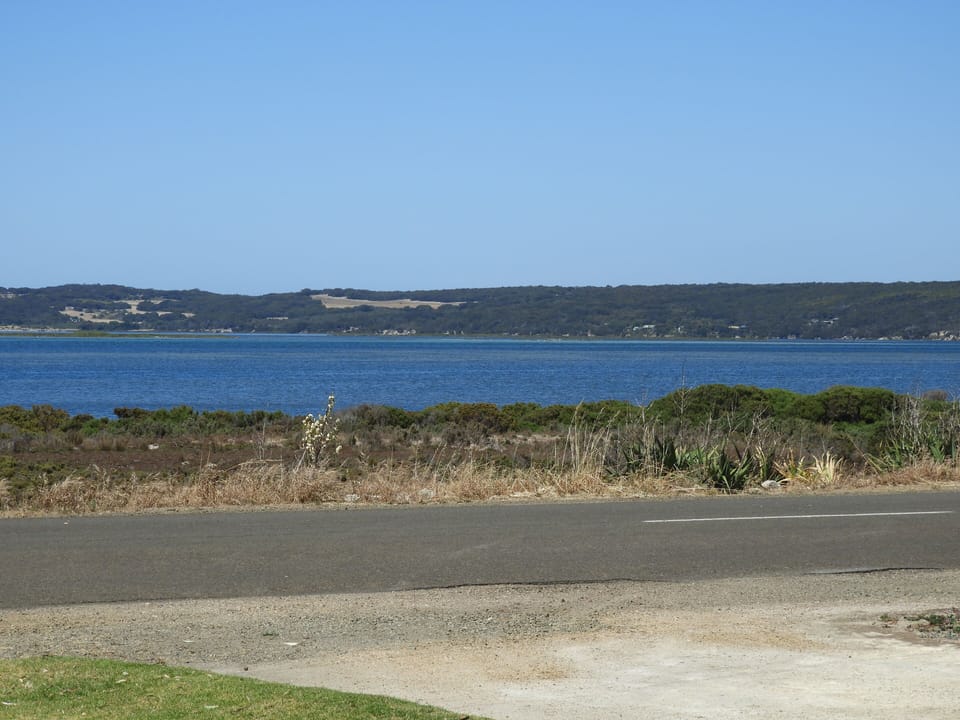 view from front deck