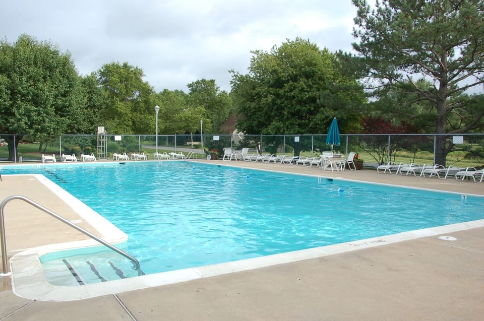 Spring Lake Community pool a short walk from the front door