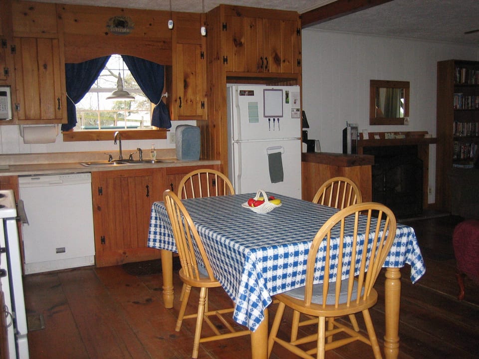 Kitchen and living room