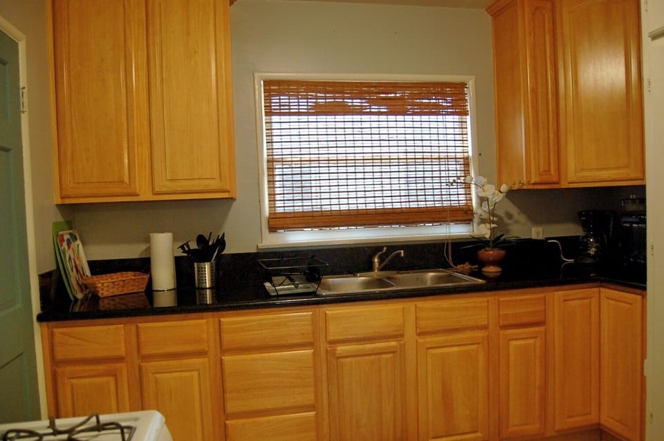 Bathroom - separate bath and shower. New cabinet and granite counter ++